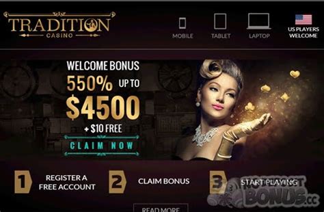tradition casino no deposit bonus